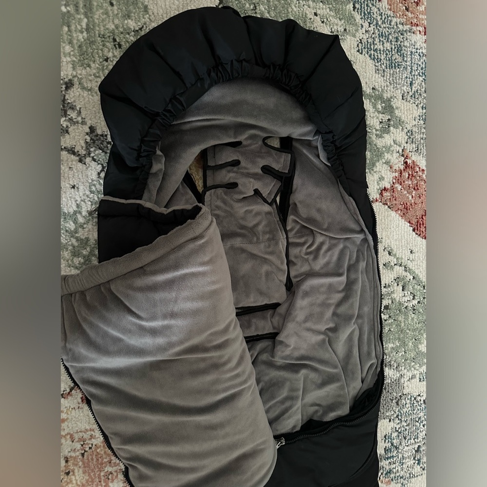 JJ Cole Water Resistant Polar BundleMe 0-4 years, Black/shadow - Picture 10 of 14